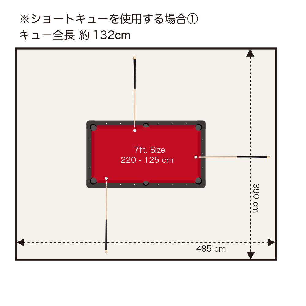  CROWN 7ft family table 家庭用7フィートビリヤードテーブル（天板付き） LH-P708 【大型配送/送料要見積もり】