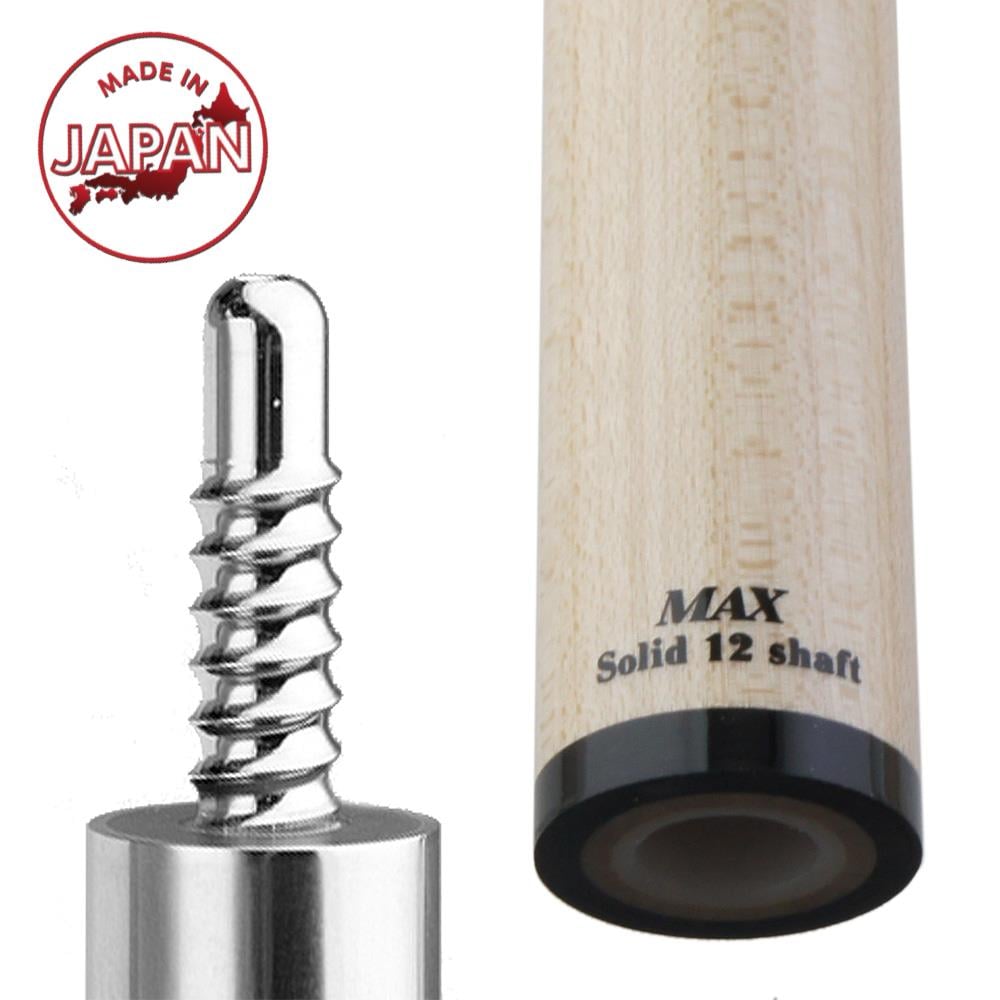 アダム Solid 12 Maxシャフト ラジアル 黒無地