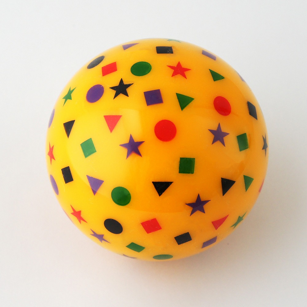  カットショット トレーニングボール 2個セット（白1黄1）