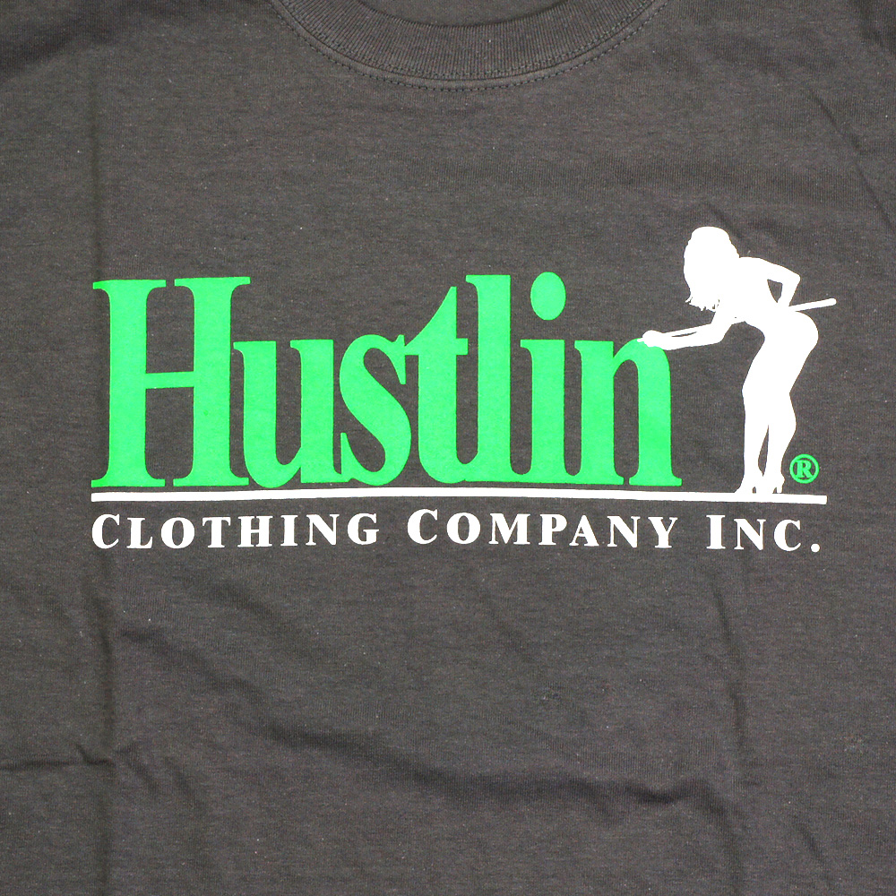  HUSTLIN ハスリン STG-01 Tシャツ/グレー