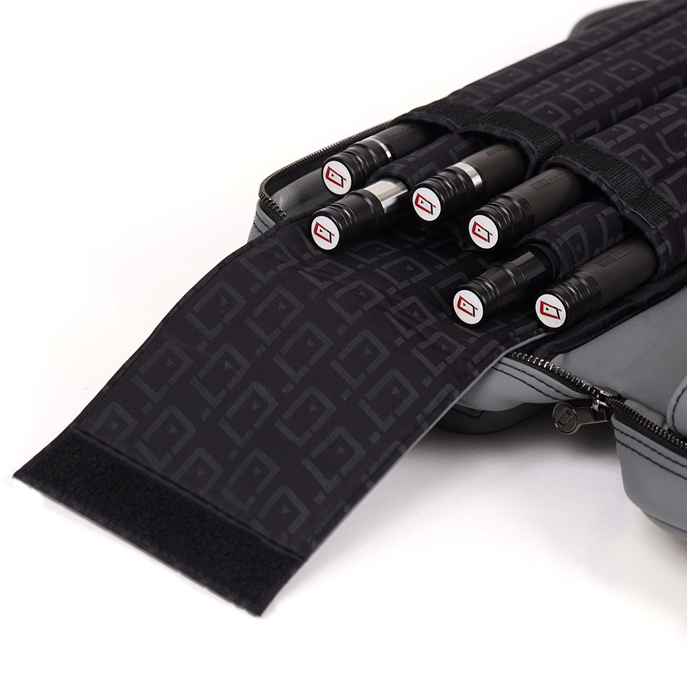  キューテック キューケース ソフト PRO LINE 4B8S グレー 95-756 (バット4本シャフト8本収納)