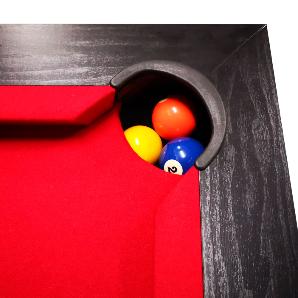  CROWN 7ft family table 家庭用7フィートビリヤードテーブル（天板付き） LH-P708 【大型配送/送料要見積もり】