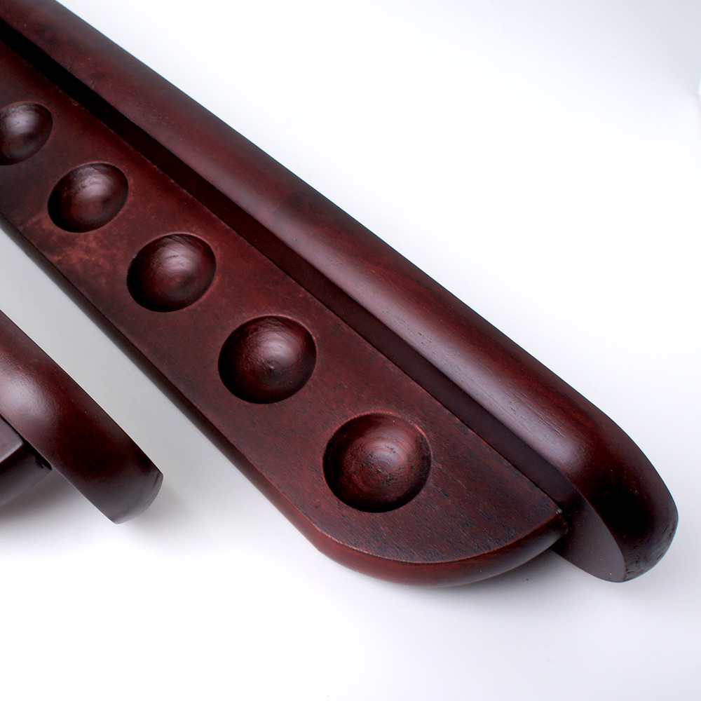  キューラック 壁掛8本用 穴タイプ ダークブラウン色 8103